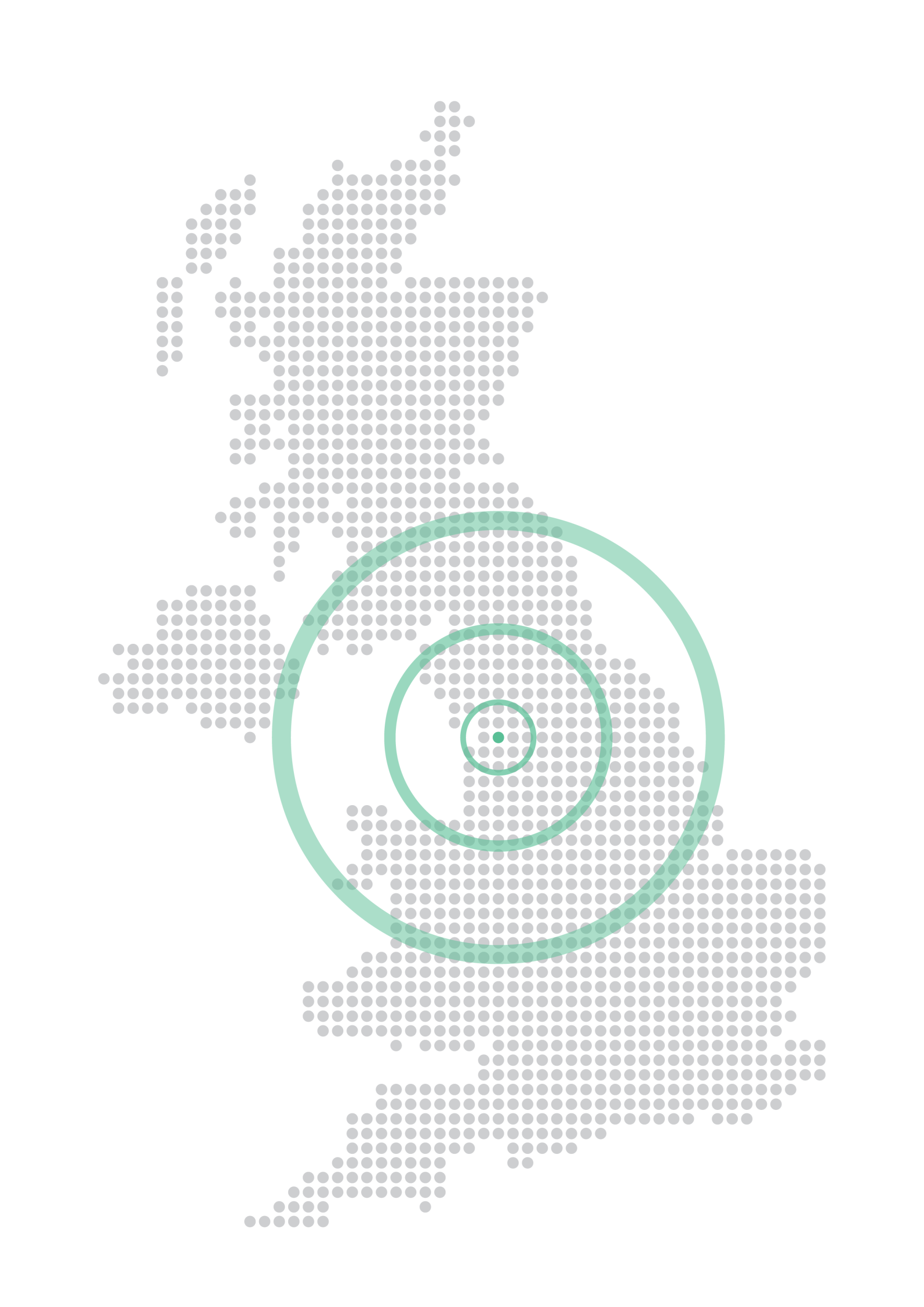 Map of Britain illustrating Compass Fuels domestic heating oil delivery coverage